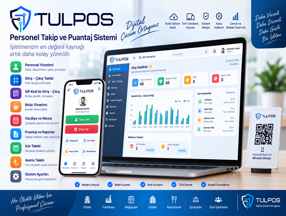 Tulpos Personel Takip Sistemi